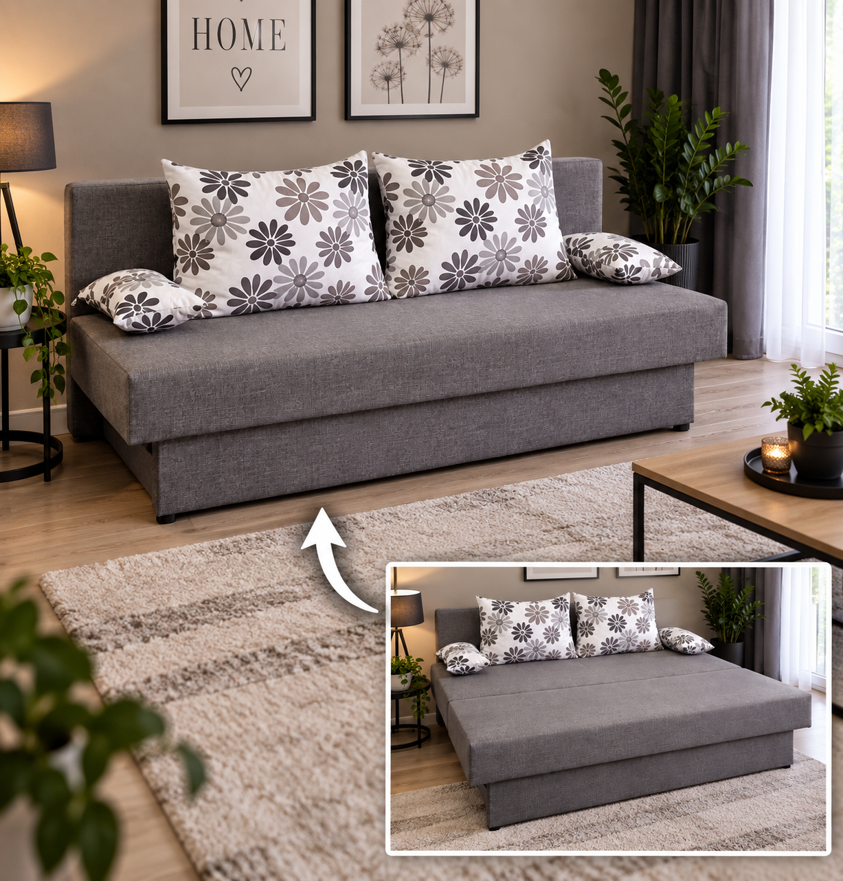 Vezuv kanapé