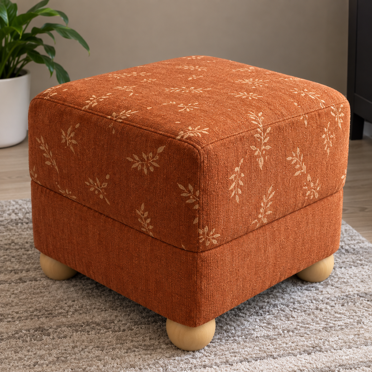 Terrakotta puff